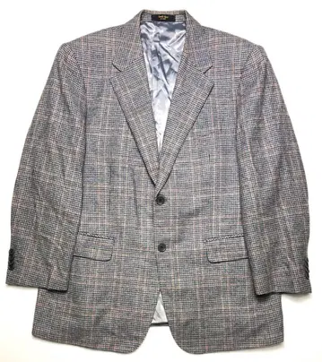 캐시미어 혼방 Savile Row x ETHOMAS 하운드투스 자켓