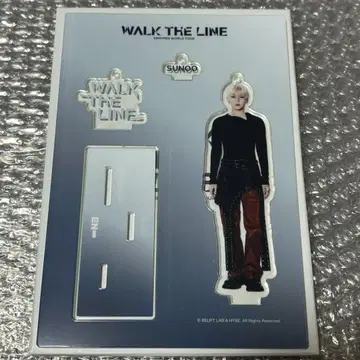 ENHYPEN WALK THE LINE 선우 아크릴 스탠드 키링