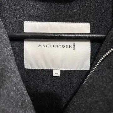 MACKINTOSH 그레이 다운 자켓 40
