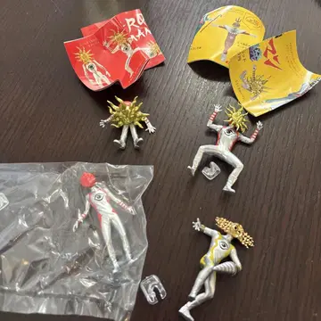 타로맨 피규어 캡슐 토이 4점