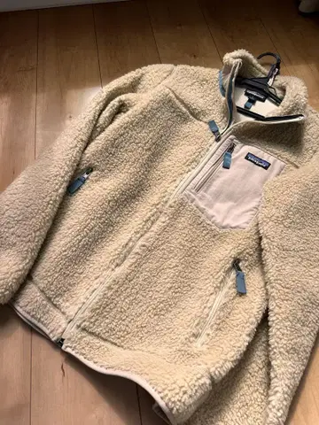 patagonia 플리스 자켓 M 크림
