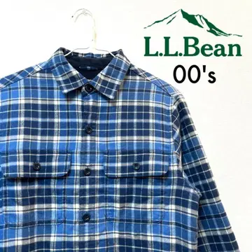 [새상품급] 00년대 L.L.Bean(엘엘빈) 안감 플리스 체크 셔츠