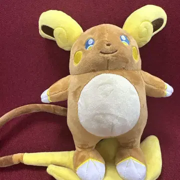 알로라 라이츄 봉제 인형