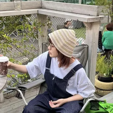 [ RACAL/라칼 ] 와시 혼방 니트 버킷햇