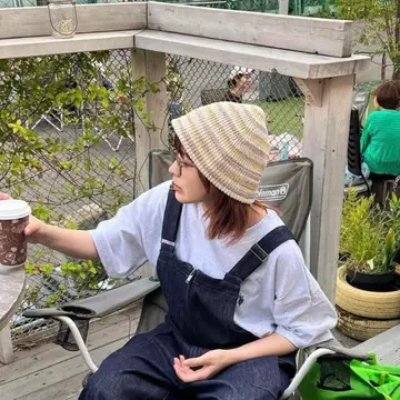 [ RACAL/라칼 ] 와시 혼방 니트 버킷햇