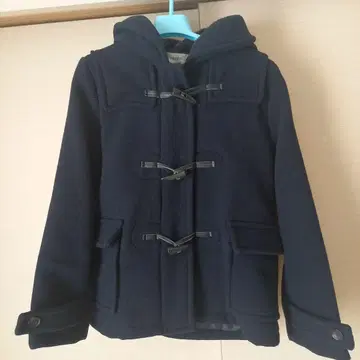 cepo 네이비 더플 코트 후드 부착