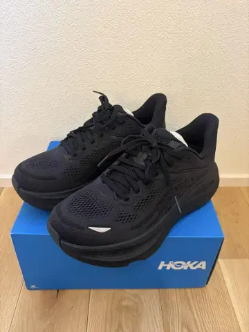 호카 오네오네 M 본디 9 와이드 블랙 25.5cm