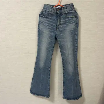 MOUSSY 부츠컷 데님 라이트 블루