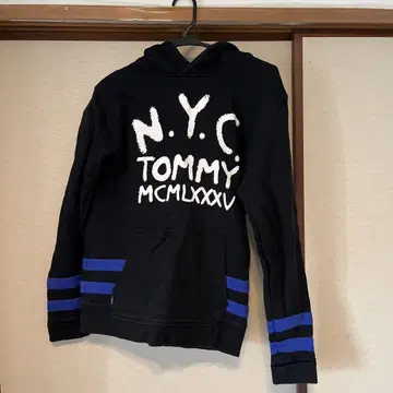 TOMMY N.Y.C. 후드티 M 사이즈 블랙