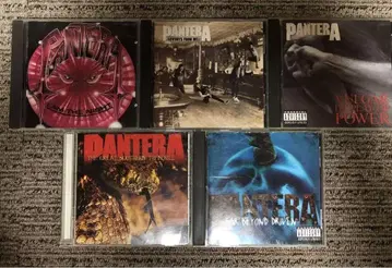 Pantera CD 5장 세트