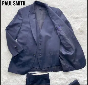 폴 스미스 네이비 3피스 수트 M