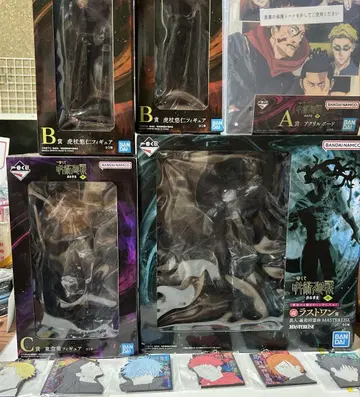 제일복권 주술회전 A B 라스트 원 피규어 세트