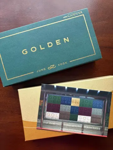 GODIVA GOLDEN JUNG KOOK 한국 한정판 콜라보