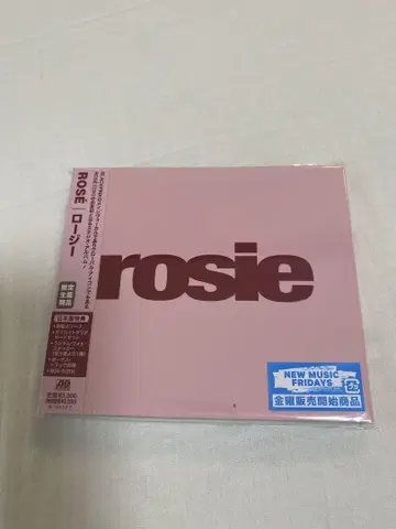 [ 혜택 없음 ] rosie 로지 일본 한정판 CD