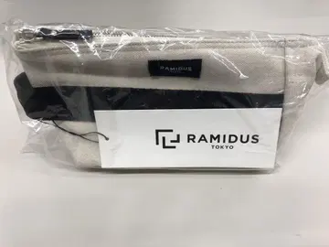 RAMIDUS 아이보리 블랙 파우치