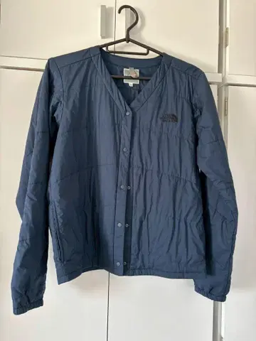 THE NORTH FACE 네이비 M 제퍼 다운 가디건