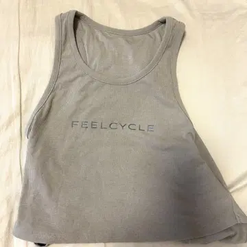 FEELCYCLE 베이지 백리본 탱크탑