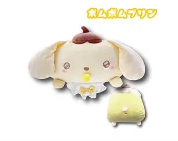 [ 새상품급 ] 산리오 말랑말랑 늘어뜨린 쿠션 폼폼푸딩 엔젤 베이비