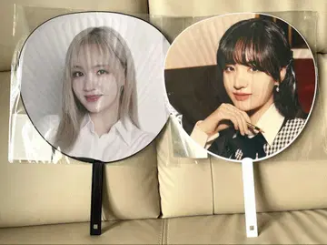 IVE LIZ 리즈 부채 일본 JAPAN 왈츠 팬콘 2점