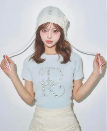 Darich 다리치 DR 비쥬 리브 니트탑