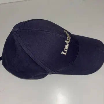 Los Angeles 자수 네이비 캡