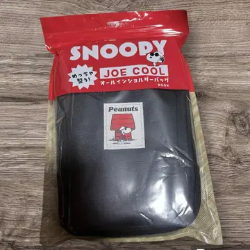 스누피 SNOOPYJOECOOL 엄청 정돈되는! 올인 숄더백