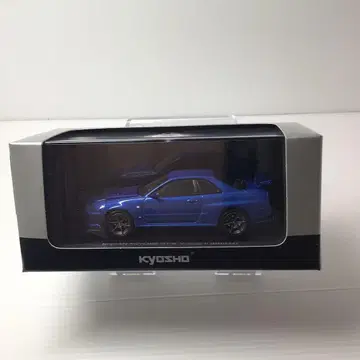 교쇼 닛산 스카이라인 GT-R BNR34 베이사이드 블루