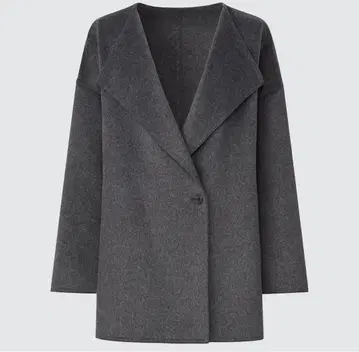 인기 완판 미사용 새상품 유니클로 더블 페이스 숏코트 사이즈 M