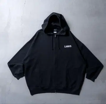 LAMPS 집업 후드티 블랙 타카오 소스케