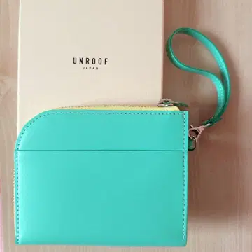미사용 UNROOF 멀티 케이스 천연 가죽 메도우 그린