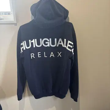 1PIU1UGUALE3 RELAX 네이비 후드티 L 사이즈