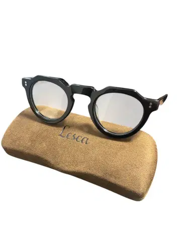 Lesca LUNETIER 안경 프레임 PICA 100 블랙
