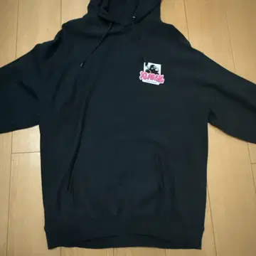 XLARGE 블랙 후드티 L 사이즈