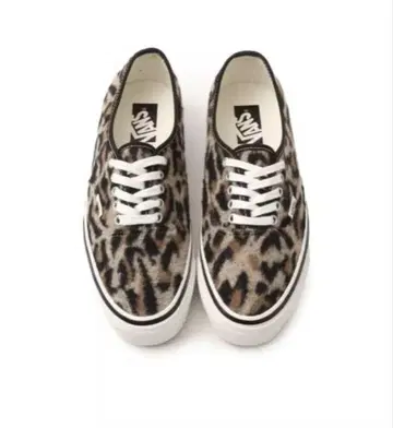 VANS LX Authentic 44 레오파드 23cm