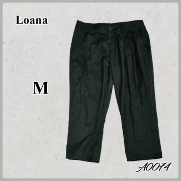 Loana 로아나 테이퍼드 팬츠 그레이 38 M 사이즈