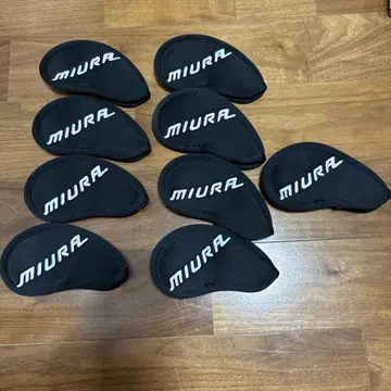 MIURA 아이언용 골프헤드커버 9개 세트