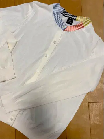 폴 스미스 스트라이프 옷깃 긴팔 가디건 사이즈 M