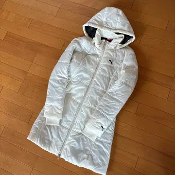 PUMA 화이트 벤치 코트