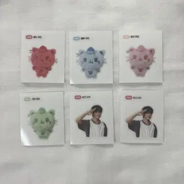 NCT WISH Color POPUP 스티커 리쿠 밤