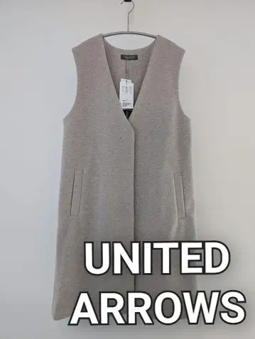 UNITED ARROWS 지레 그레이지 슬리브리스 베스트