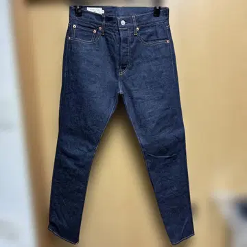 메종 키츠네 다크 데님 스트레이트 27 컨디션 최상