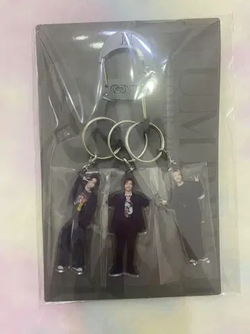Number_i 카라비너 포함 아크릴 키링