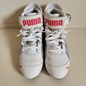 푸마 PUMA 하이컷 스니커즈 슬림 22cm