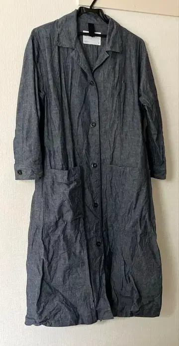 MHL 데님 캔버스 원피스