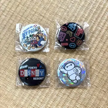 도쿄 디즈니 리조트 캔뱃지 컬렉션