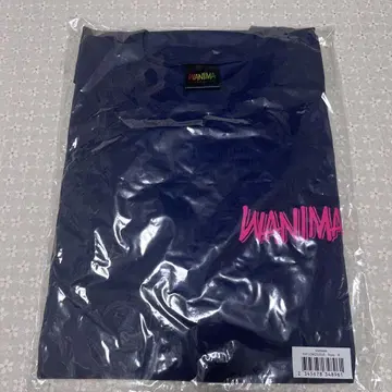 WANIMA KSF LONG SLEEVE 네이비 x 핑크 M 사이즈