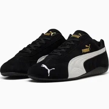 새상품급 PUMA 스피드캣 블랙/화이트 24.5cm