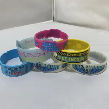 BLUE ENCOUNT 블루엔 러버 밴드 세트