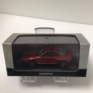 교쇼 닛산 스카이라인 GT-R BNR32 레드 펄 메탈릭