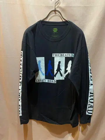 비틀즈 긴팔 T셔츠 롱티 BEATLES ABBEY ROAD UK제